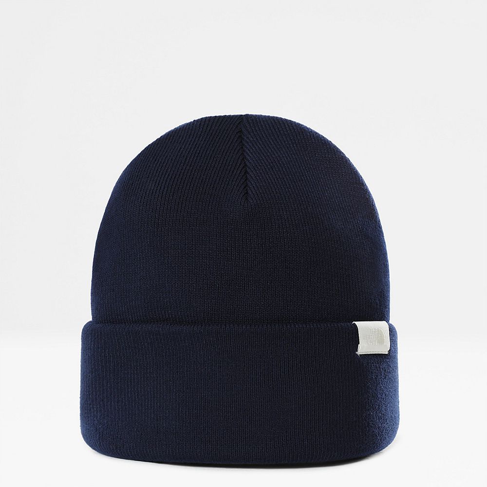 The North Face Beanies Mens Australia - The North Face Brooklandia Navy (RAD-074536)